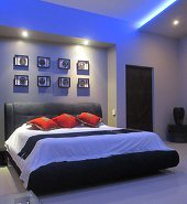 Dimming solutions for a bedroom using P100 dimmer switch